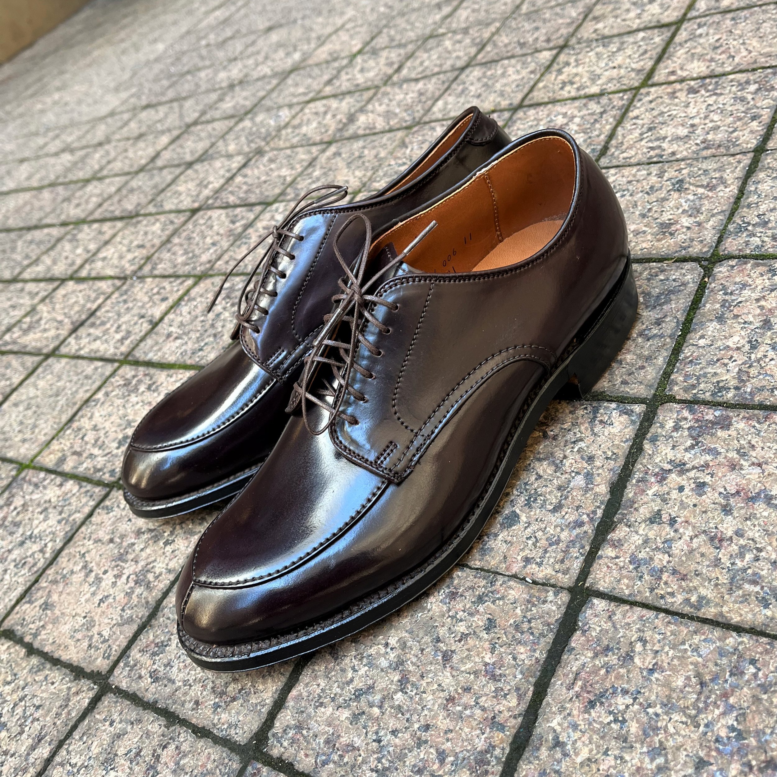 Alden 54321 7.5 コードバン ALDEN #54321 cordovan 7.5 25.5cm Alden] 54321 ALGONQUIN OXFORD V